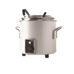 Vollrath 7217250 - Cayenne Retro Pearl White Stock Pot Kettle Rethermalizer, 11 qt.