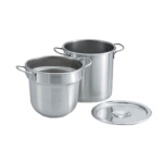 Vollrath 77112 - Cover, Double Boiler, Solid, Stainless for 77110 Double Boil