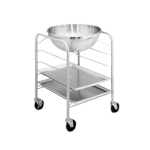 Vollrath 79002 - Mixing Bowl Mobile Rack/Dolly For 30 qt. Bowls