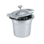 Vollrath 8231620 - Miramar Brass Knob Hinged Cover, for 7 qt soup inset (823001