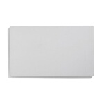 Vollrath 8240020 - Miramar Template, blank, for decorative pans, white stone co