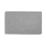 Vollrath 8240024 - Miramar Template, blank, for decorative pans, gray granite c