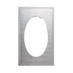 Vollrath 8240116 - Miramar Template, for (1) large oval decorative pan