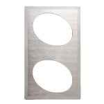 Vollrath 8240316 - Miramar Template, for (2) small oval decorative pans