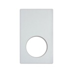 Vollrath 8240620 - Miramar Template, for (1) medium round decorative pan, white