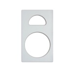 Vollrath 8241420 - Miramar Template, for (1) casserole & (1) half oval decorati