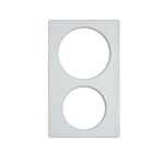 Vollrath 8242020 - Miramar Single Size Template for Miramar Cookware, white sto