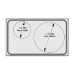 Vollrath 8242414 - Miramar Single Size Template for Miramar Cookware, stainless