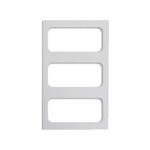 Vollrath 8244220 - Miramar Template, (3) 40004 decorative pans, white stone color color