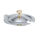 Vollrath 8261720 - Miramar Brass Knob Hinged Cover, for 10 qt soup inset (82312