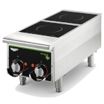 Vollrath 912HIMC - Heavy Duty Induction Hotplate w/Rotary Dial Controls & Indicator Light