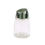 Vollrath 930 - Dripcut Sugar Pourer, 12 oz., glass, chrome plated cap, Cont, (Case of 12)