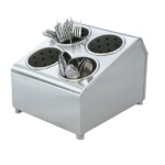 Vollrath 97240 - Silv-A-Tainer Cutlery Dispenser, accommodates (4) cylinders,