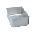Vollrath 99785 - Water/Spillage Pan, Full Size, Aluminum, standard bead, 19.8