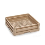 Vollrath CR1AAAA - Dishwashing Rack, full size, (1) compartment, (4) extenders, beige (Case of 2)
