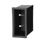 Vollrath FMDL-2V - Lid Holder, (2) dome lids, horizontal or vertical mount, 6-3/4