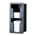 Vollrath FML-2V - Lid Holder, (2) columns, vertical mount, 6-1/2