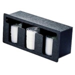 Vollrath FML-3 - Lid Holder, (3) columns, horizontal, 16