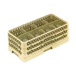 Vollrath HR1B1BB - Dishwasher Rack, half size, (8) compartment, (3) extenders, (Case of 2)