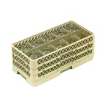 Vollrath HR1C1CCC - Dishwasher Rack, half size, (10) compartment, (4) extenders, (Case of 2)