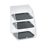 Vollrath MBC1014-3F-06 - Display Case, counter top, curved front, self service, 14-1/2