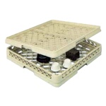 Vollrath TR13 - Open Dishwasher Rack Cover, full size, low profile, (Case of 6)