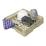 Vollrath TR1AA - Open Dishwasher Rack, full size, (2) extender, (Case of 2)