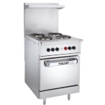 Vulcan EV24S-4FP-208 - Restaurant Range, electric, 24