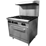 Vulcan SX36-6B - Restaurant Range, gas, 36