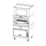 Vulcan VBB1SF - Broiler, 36