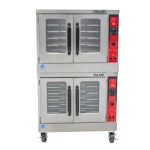 Vulcan VC55ED - Convection Oven, electric, double-deck, standard depth, solid state controls, 5-hour timer
