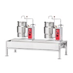 Vulcan VEKT50/66 - Kettle/Stand Assembly, (2) K6ETT kettles, 50