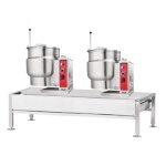 Vulcan VEKT64/1212 - Kettle/Stand Assembly, (2) K12ETT kettles, 64