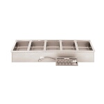 Wells MOD-527TDM/AF - Food Warmer, top-mt., Built-In, electric, (5) openings for (4) 1/3 size pans