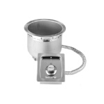 Wells SS-8TU - Food Warmer, top-mt., Built-In, electric, for 7-quart round inserts