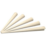 Winco 83005 - Cones, paper, for cotton candy (1000 cones per pack)