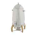 Winco 905A - Coffee Urn, 5 gallon, with fuel holder, handle and gold legs