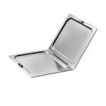 Winco C-HFC1 - Steam Table Pan Cover, full size, flat, hinged, stainless steel