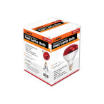 Winco EHL-BR - Heat Lamp Bulb, for EHL-2, 250 watt, red