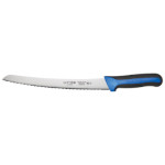 Winco KSTK-91 - Bread Knife, curved, wavy edge, high carbon, X50CrMoV15 German steel
