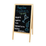 Winco MBAF-1 - Sidewalk Marker Board, dual-sided, 20-3/8