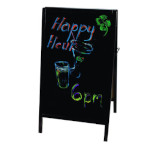 Winco MBAF-4 - Sidewalk Marker Board, dual-sided, 25-1/4
