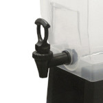 Winco PBD-3-F - Faucet, for PBD-3, plastic, black