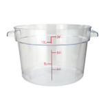 Winco PCRC-12 - Food Storage Container, 12 qt., 12-5/16