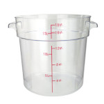 Winco PCRC-18 - Food Storage Container, 18 qt., 12-1/4