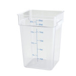 Winco PCSC-22C - Storage Container, 22 qt., 11-1/8