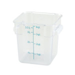 Winco PCSC-4C - Storage Container, 4 qt., 7-1/8