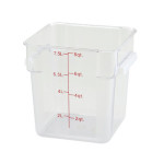 Winco PCSC-8C - Storage Container, 8 qt., 8-3/4
