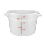 Winco PPRC-12W - Storage Container, 12 qt., 12.31