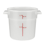 Winco PPRC-1W - Storage Container, 1 qt., 5.13